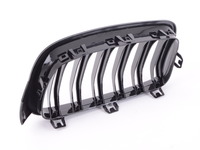 Dual Slats Black Blackout Grille Set - F30 F31 320i 328i 335i