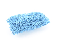 Chemical Guys-Double Sided Chenille Blue Wash Sponge With Hand Strap.