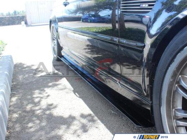 SS-E46-V1 - Aeroflow Dynamics Aluminum V1 Side Skirt Extensions - E46 ...