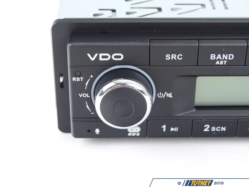 TR712UB-BU VDO VDO Head Unit USB, Bluetooth, and Aux Input Turner  Motorsport
