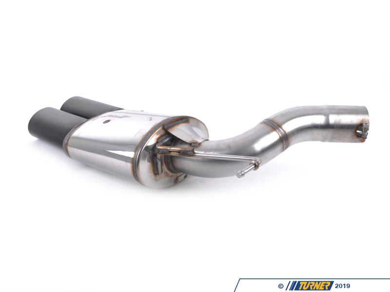 046676 F10 M5 Supersprint Stainless Left Racing Muffler with Satin