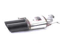 F10 M5 Supersprint Stainless Right Racing Muffler with Satin Black Tips