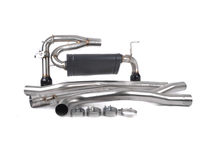 AFE Mach Force-Xp Cat-Back Exhaust w/ Gloss Black Tips - F30 340i BMW
