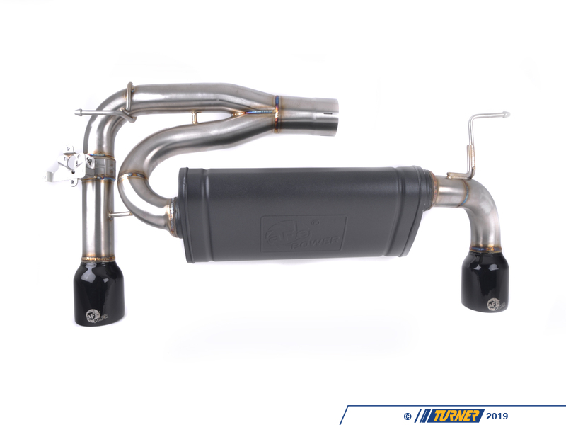 49-36334-B - AFE Mach Force-Xp Cat-Back Exhaust w/ Gloss Black Tips