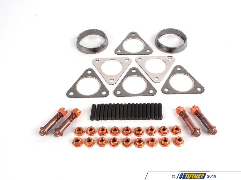 E46M311_30 Genuine BMW Exhaust Manifold Install Kit E46 M3 Turner