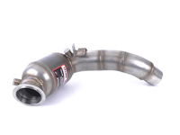 F10 M5, F13 M6, F06 M6 Gran Coupe Supersprint Left Turbo Downpipe with Metallic Sport Cat