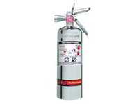 H3R Performance HalGuard™ Clean Agent 5lb Fire Extinguisher - Chrome