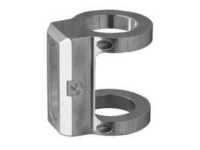 H3R Performance Billet Aluminum Dual Clamp Roll Bar Mount - Polished - 2 1/4