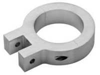 H3R Performance Billet Aluminum Single Clamp Roll Bar Mount - Brushed - 2 1/4
