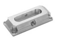 H3R Performance Billet Aluminum Flat Surface Mount - Brushed Aluminum