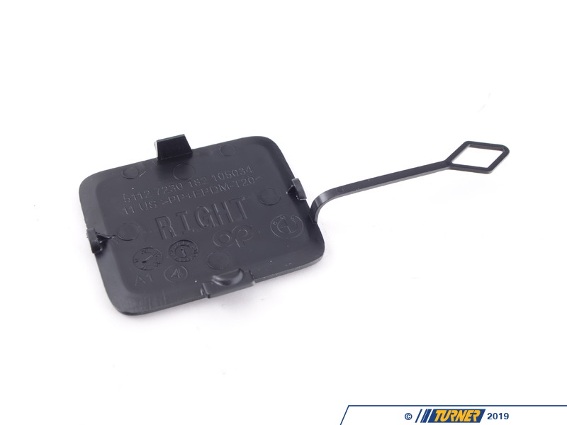 51122452510 Genuine BMW Tow Hook Cover Set Rear F25 X3 F25 X4