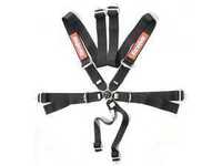 RaceQuip FIA/SFI Approved Camlock Black Racing Harness Set