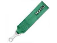 Takata Tow Strap with bolt-on 7/16 hardware - Green