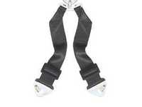 Takata 6-Point Conversion Sub Strap for Race 4 Harness - Black