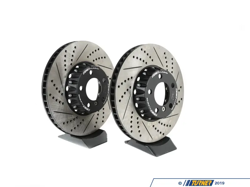 014586ecsKT - 2-Piece Lightweight Front Brake Rotors - Pair