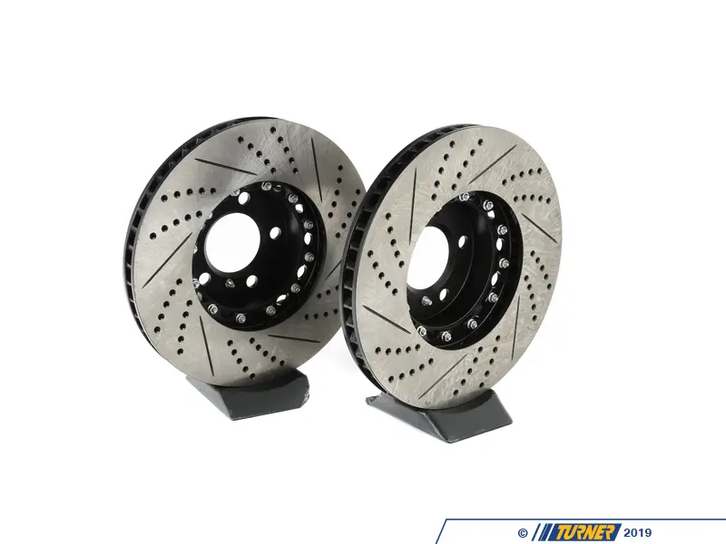 014586ecsKT - 2-Piece Lightweight Front Brake Rotors - Pair