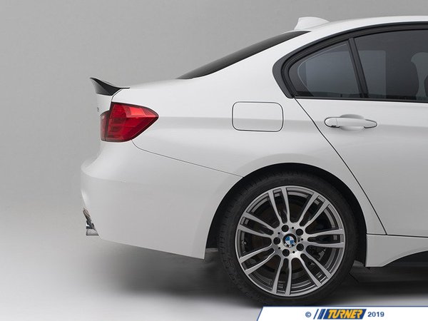 Turner Motorsport Carbon Fiber High Kick Rear Spoiler - E46 Coupe