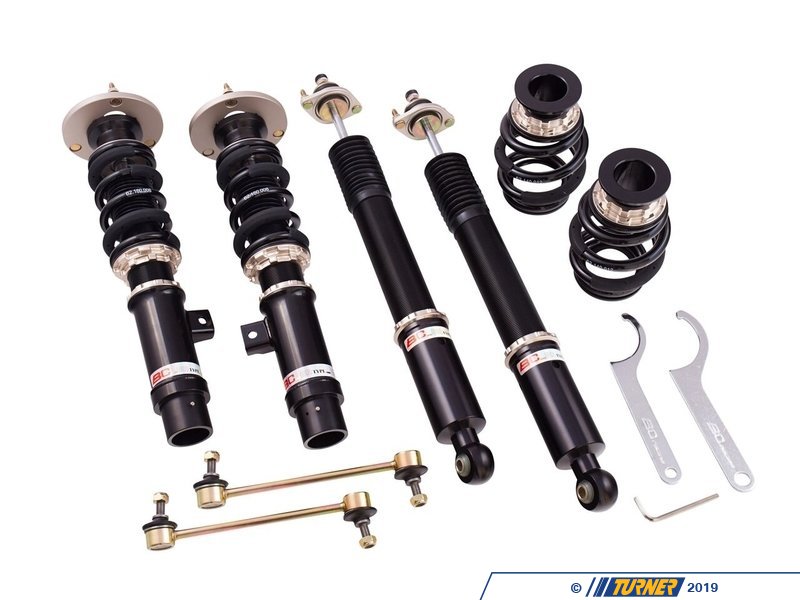 I02BR BC Racing BR Series Coilover Suspension Kit E46 NonM RWD