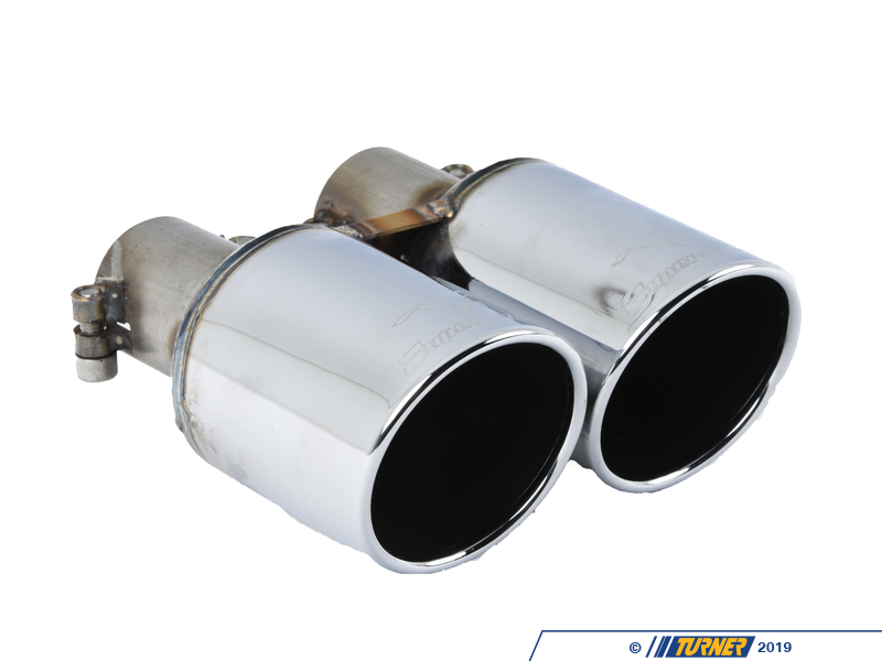 830626 - MINI R52/R53 02-06 Cooper S Supersprint Exhaust Tips (2x80mm