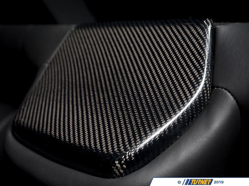 024939ECS09 ECS Tuning Carbon Fiber Seat Back Covers F80 M3, F82/83 M4 Turner Motorsport