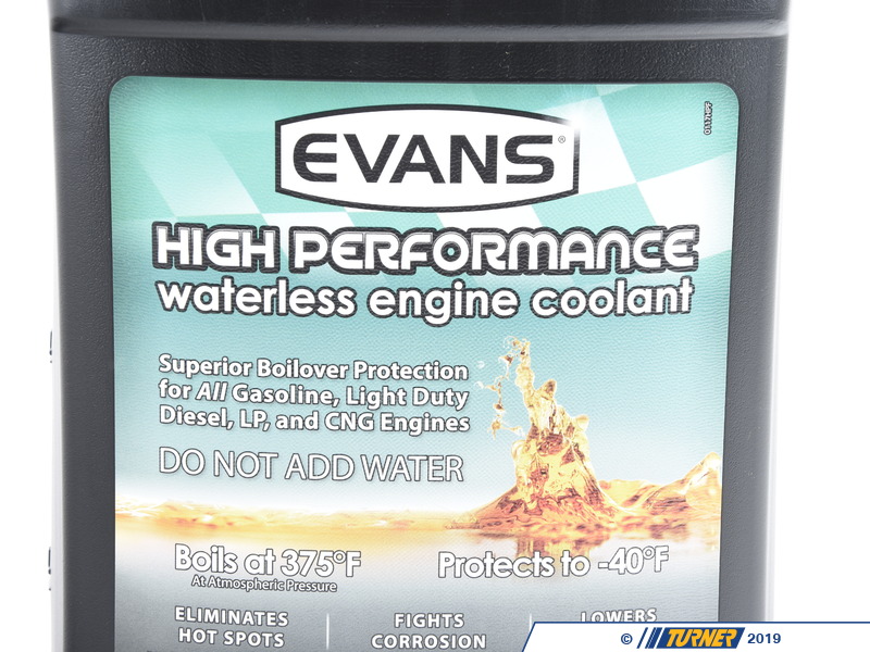 evans waterless coolant high performance engine antize