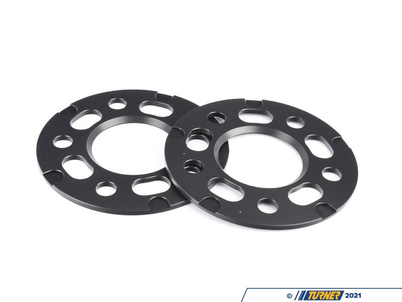 twh9905003KT Turner Black BMW 7.5mm Front Wheel Spacer and Bolt Kit E24, E28, E30 M3, E31