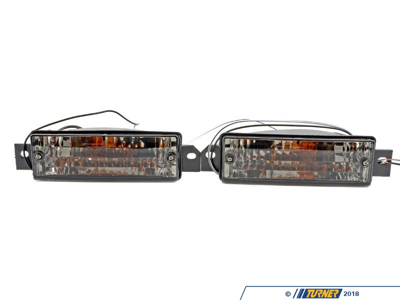 E30 1987-1994 Front indicator DEPO Left&Right smoked Pair BMW 3