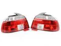 Depo Red & Clear European Tail Light Set - E39 Sedan