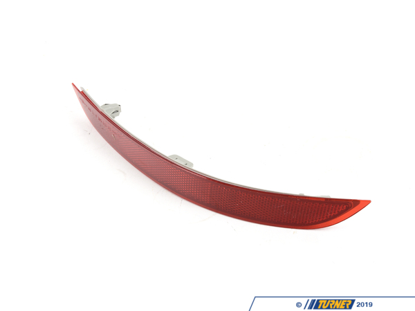 63147290091 - Genuine BMW Reflector - Bumper Cover (Red) - F15 X5 ...