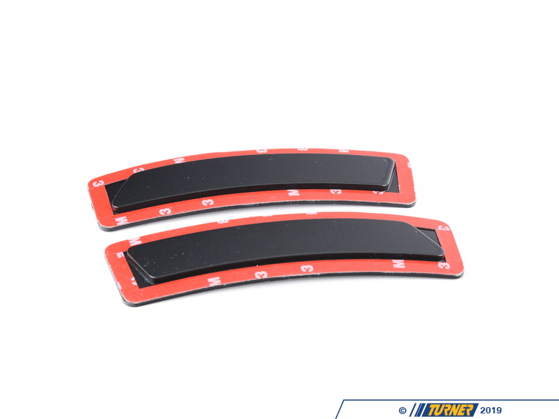 IND Black Sapphire Metallic Painted Rear Reflector Set For F30 3 Series M-Sport
