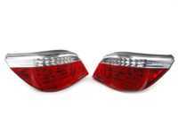 Depo LED Red & Clear Euro Tail Light Set - E60