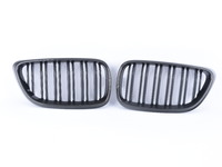 Carbon Fiber Dual-Slats Front Grilles - F22 2-Series