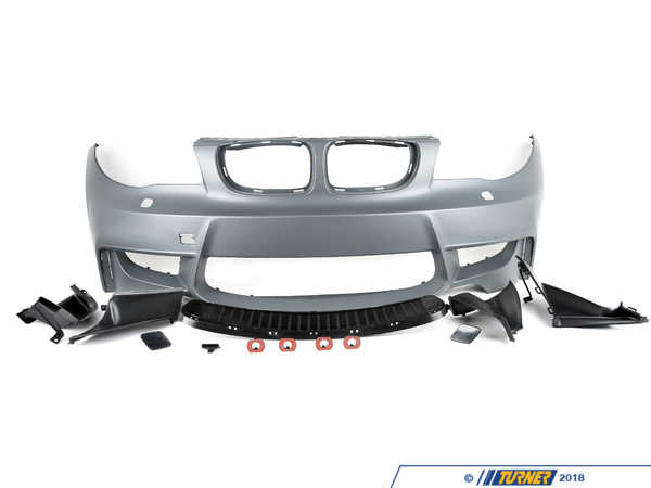  tms1mfbKT - Turner Motorsport Parachoques delantero estilo 1M con conductos de aire - Serie E82/88 1 |  Automovilismo Turner