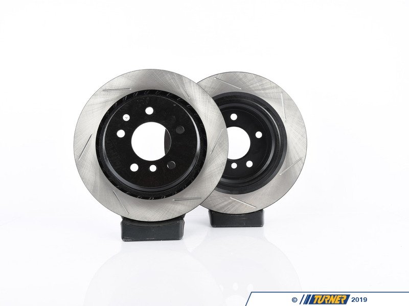 025997ecs0134KT ECS V4 Slotted Brake Rotor Pair Rear (312x20) E36