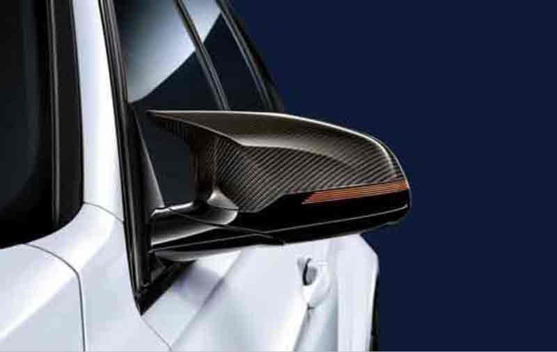 For BMW X5M E70 X6M E71 2008-2013 Carbon Fiber Rear View Mirror Cover XN