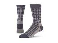 Striipe Houndstooth Sock - Grey