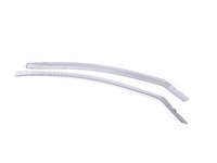 Front & Rear Side window Deflectors - Dark Smoke - E90 E91
