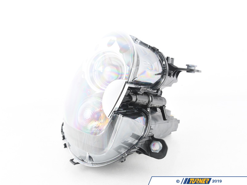 63129808266 BiXenon Black Headlight Assembly Right Turner Motorsport