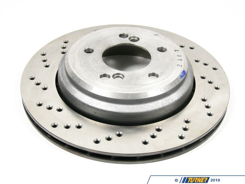 34212282303 Genuine BMW Brake Disc, Ventilated, Left Turner Motorsport