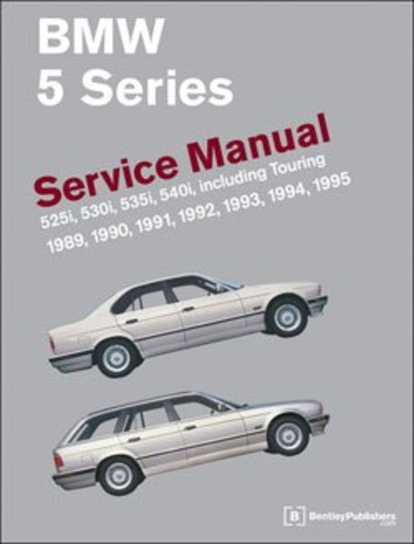 B595 - Bentley Service & Repair Manual - E34 BMW 5 Series (1989-1995