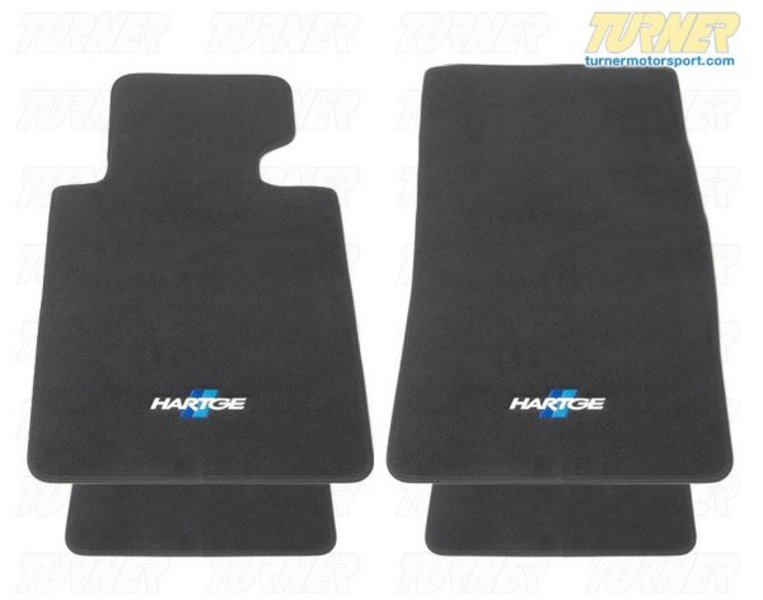 Matwise Black Velour Carpet Car Mats For BMW 6-Series E63 Coupe (2003-2011) - Set Of 4