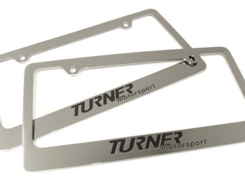 LICWWPREMIUM Turner Motorsport Premium License Plate Frame (Steel