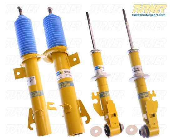T#1449 - MINIHDSETR56 - R56 Bilstein Heavy Duty Shock Set - MINI Cooper/Cooper S 2007+ (Set of 4) - Bilstein Heavy Duty Shock Set for 2007, 2008, 2009+ MINI Cooper/Cooper S; Set = 2 front + 2 rear .The Bilstein Heavy Duty (HD)Shock is designed for use with stock springs. These shocks provide improved handling and stability without sacrificing ride comfort. Set includes 2 front struts and 2 rear shocks.This item fits the following MINIs:2007+ R56 MINI MINI Cooper, MINI Cooper S2007+ R55 MINI MINI Cooper Clubman, MINI Cooper S Clubman2009+ R57 MINI MINI Cooper Convertible, MINI Cooper S Convertible - Bilstein - MINI