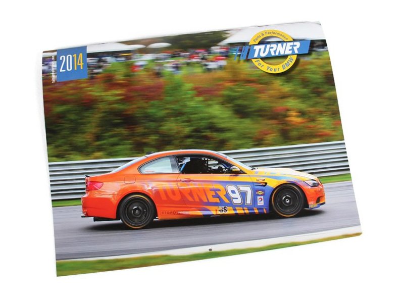 CALENDARTMS14 2014 Turner Motorsport Calendar (FREE with Purchase