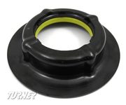 T#338743 - E46M3MOUNTKIT - 3-series Strut/Shock Mount Kit - E46 M3 - One of the secrets of the M3's acclaimed handling is its suspension bushings and mounts. That's why you absolutely cannot overlook replacing the rubber mounts when installing new struts and shocks. Since these pieces are mostly rubber, they dry up and crack over time. Re-using them lead to problems with fitment or noise, and may have safety issues as well. These mounts and pads are the perfect complement to your new shocks to help restore your car's handling and performance.This mount package contains all of the commonly replaced rubber mounts and pads for the front and rear shocks on a 2001-2006 E46 M3 (incl CSL model). These are the direct replacement pieces - there's no additional labor, time, or effort and special tools are not required.The basic E46 M3 mount package includes:Front strut mounts (also known as the guide support) Front upper spring plate with captive bearingFront strut reinforcement plates (to prevent cracking and deforming of the front strut towers)Front and rear self-locking mounting nutsRear Lifetime Warranty 'Repair Shop' shock mountsRear shock mount reinforcements (to prevent cracking of shock towers)Rear shock mount gasketsThe spring pads, dust boots, and bump stops can be added from the menu below. Note that front bump stops and dust boots are generally not required if you're using Bilstein struts, Bilstein coil overs, H&R coil overs, or KW coil overs. Those struts come with their own front bump stops and boots and may include rear stops and boots as well.We offer three varieties of the rear shock mounts - OEM, Repair Shop, and HP alum-rubber. We recommend either the Repair Shop or HP mounts because the stock OEM design has a flaw that can lead to premature failure of the mounts. The Repair Shop and HP mounts use a different design that will last longer and the Repair Shop mounts also have a lifetime warranty!This item fits the following BMWs:2001-2006 E46 BMW M3 M3 CSL - Packaged by Turner - BMW