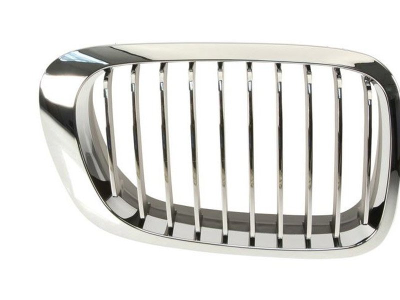 thumbnail image 2 of Chrome Front Kidney Grille Set For BMW 3 Series E46 Coupe & Cabrio (1999-2003) - Mesh Style 2 of 5