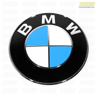 51148203864 - Genuine BMW Trunk Lid Badge - E39 | Turner Motorsport