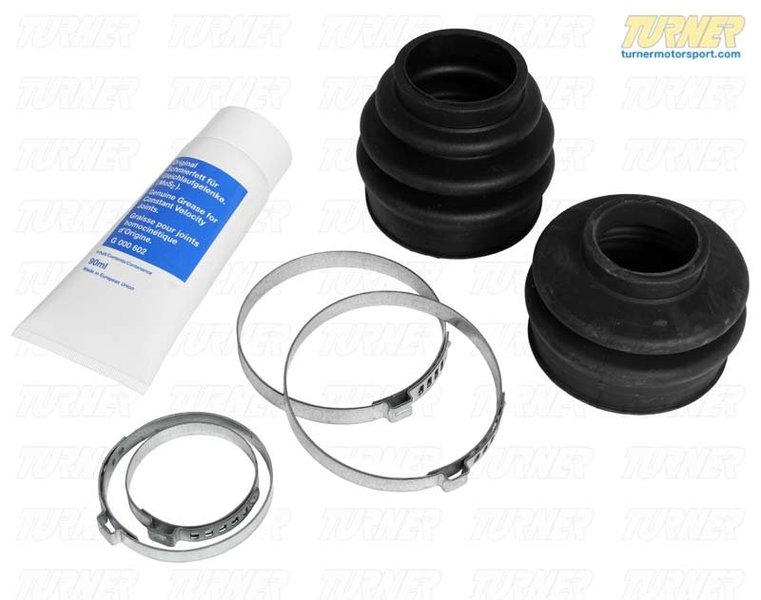 33217504524 Rear Axle CV Boot Repair Kit E46 Turner Motorsport