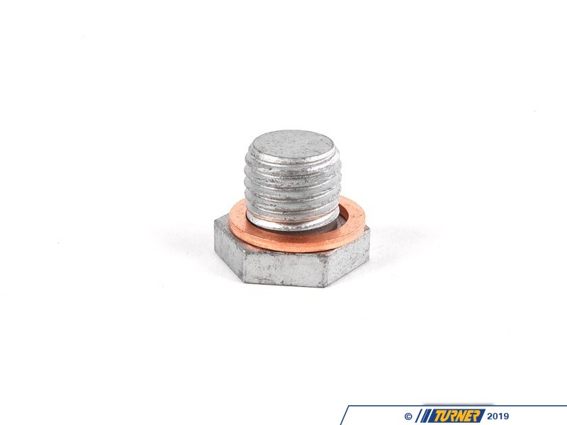 11137553918 Oil Drain Plug With Crush Washer Turner Motorsport