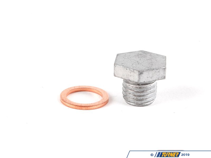 11137553918 - Oil Drain Plug With Crush Washer | Turner Motorsport